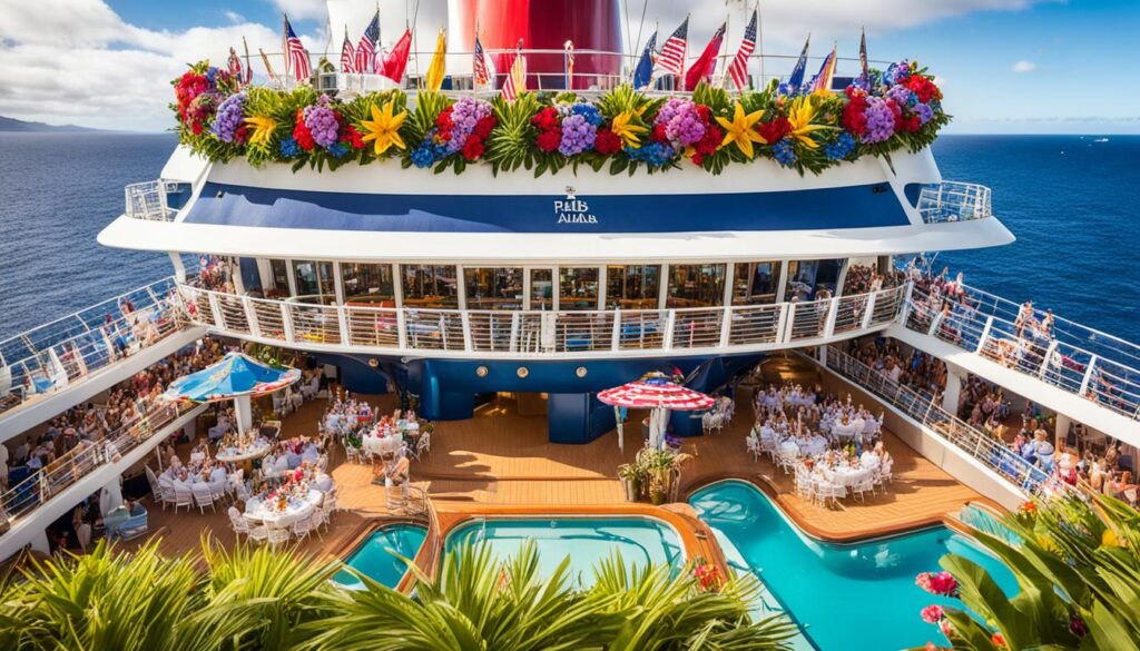 Aloha-Flair auf der Pride of America