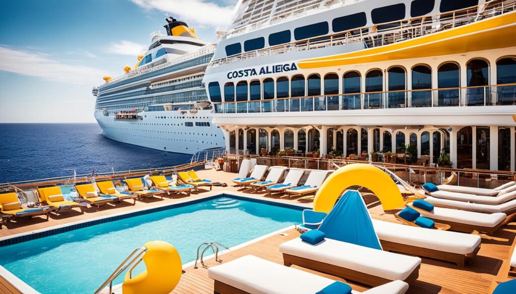 Ausstattung Kreuzfahrtschiff Costa Allegra