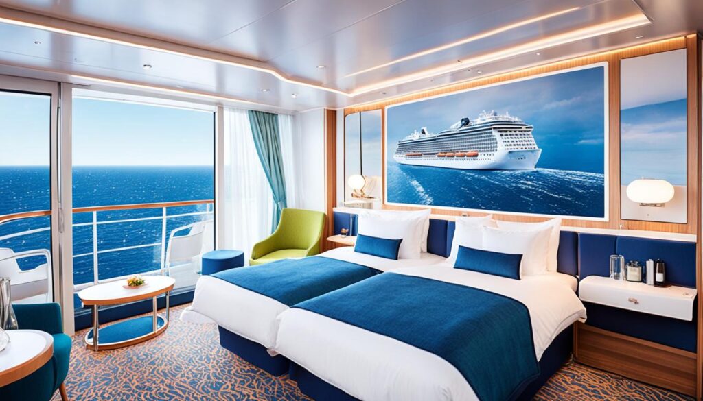 Balkonkabinen der Mein Schiff Relax