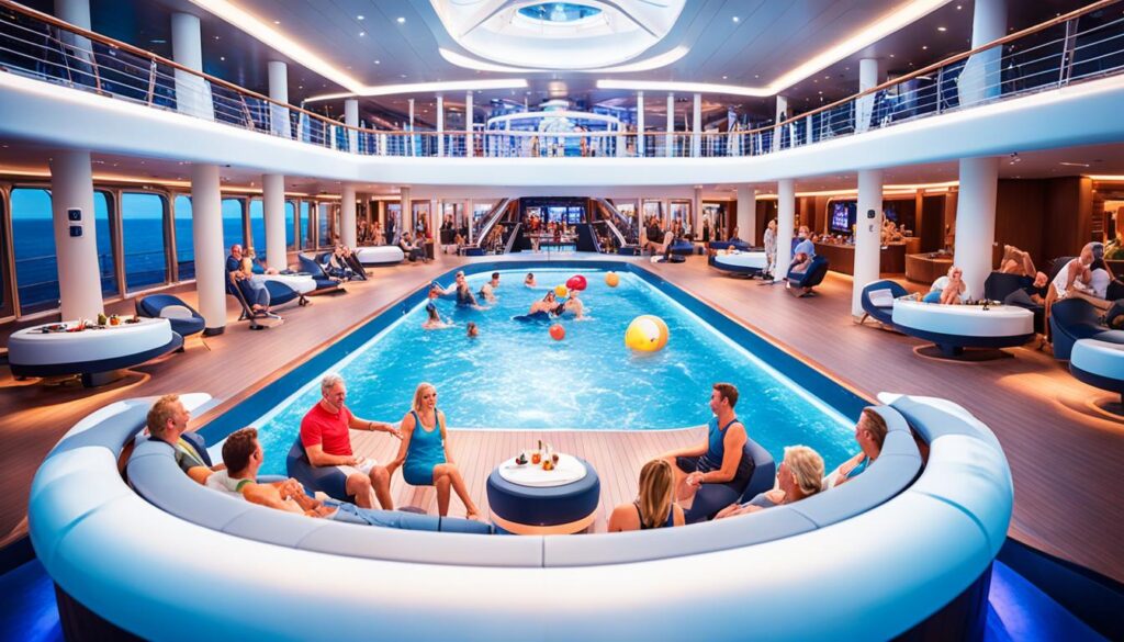 Bordaktivitäten auf der Mein Schiff Relax