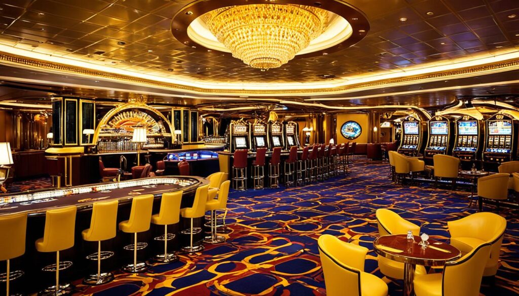 Casino an Bord der Costa Mediterranea