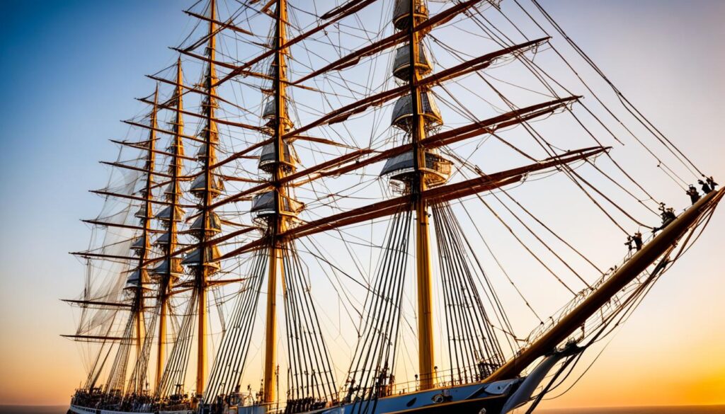 Die Architektur der Royal Clipper