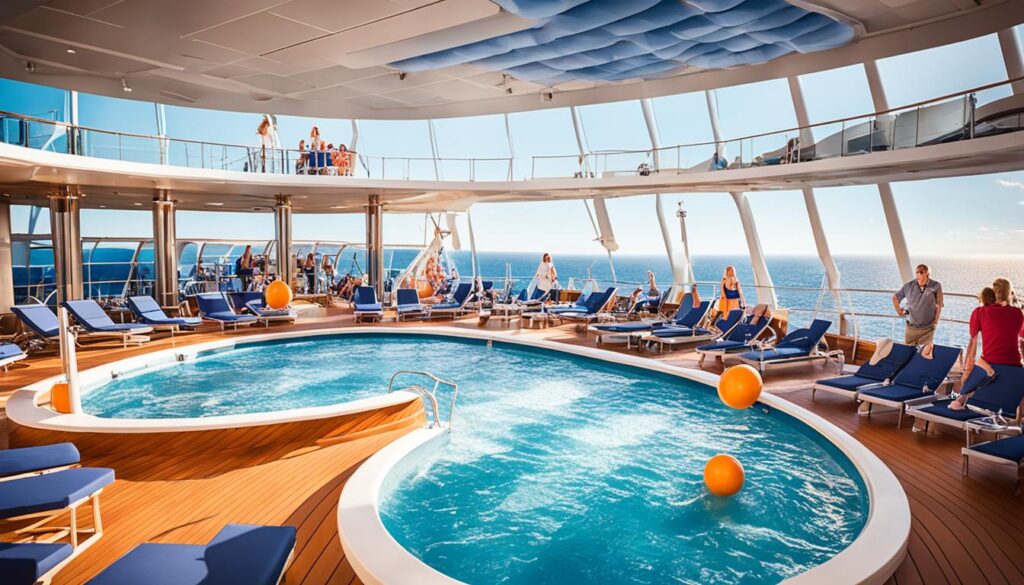 Freizeitaktivitäten bei Celebrity Cruises