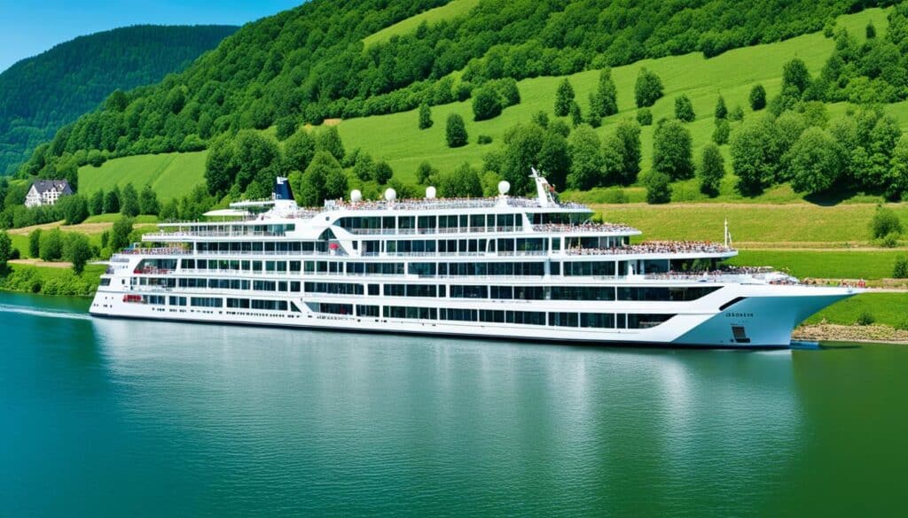 Hafermann Reisen Schiff auf dem Rhein