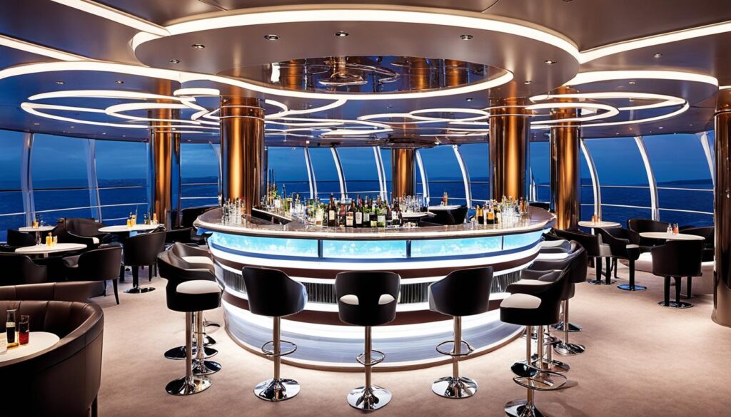 Loungebar auf der MSC Armonia