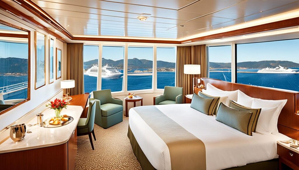 Luxussuiten der Seabourn Odyssey