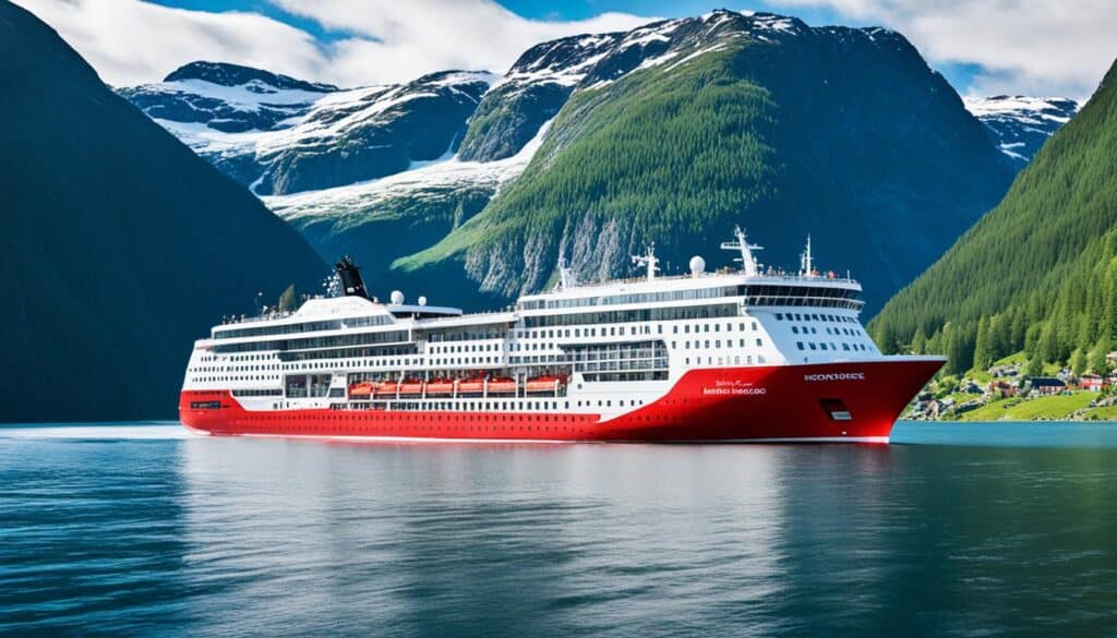 MS Nordnorge Routen