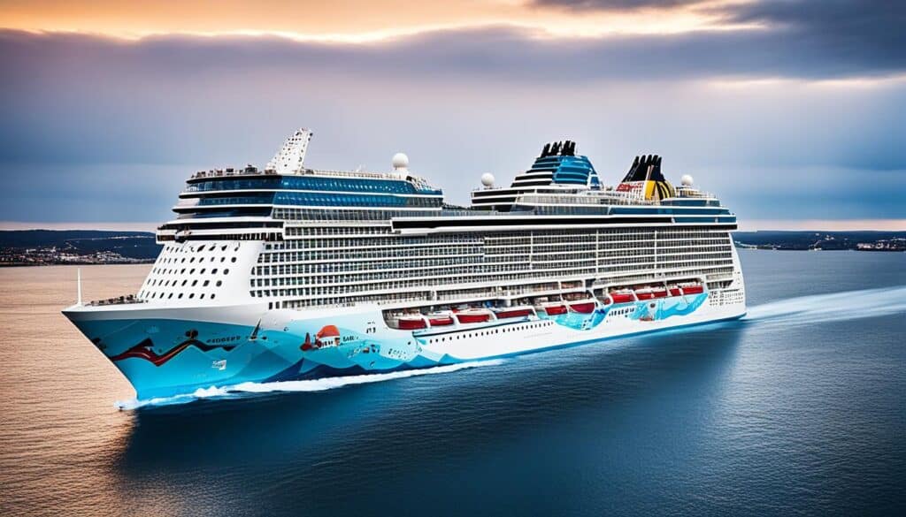 Meyer Werft Bau der Norwegian Breakaway