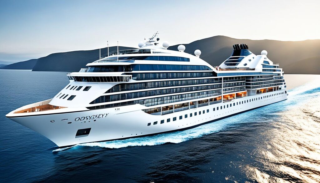 Norwegisches Schiffsdesign der Seabourn Odyssey