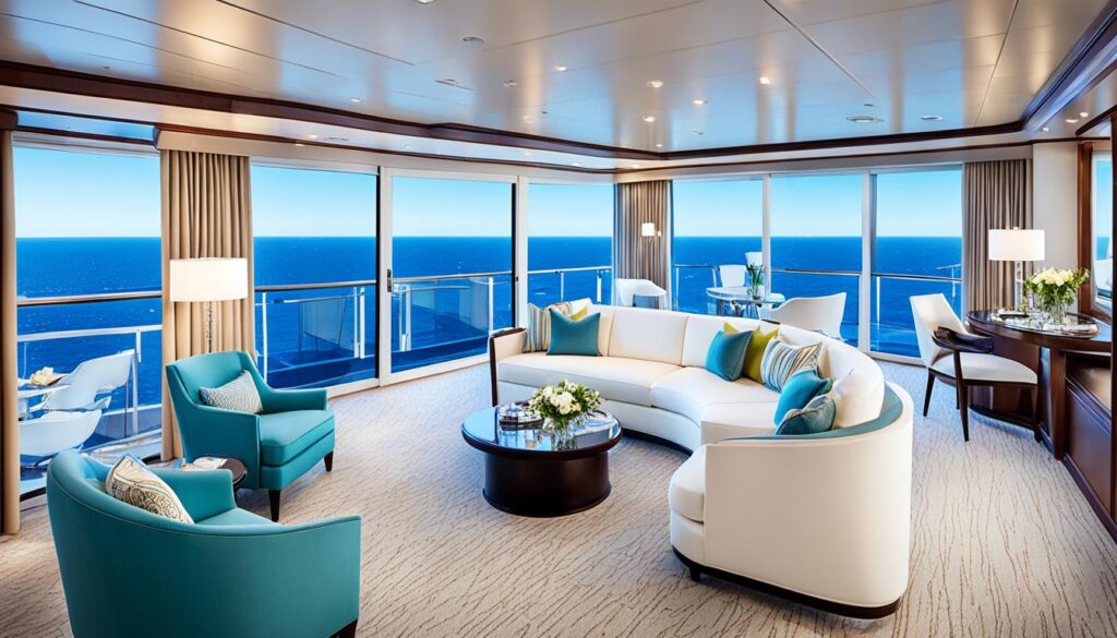 Penthouse Suiten der Island Princess