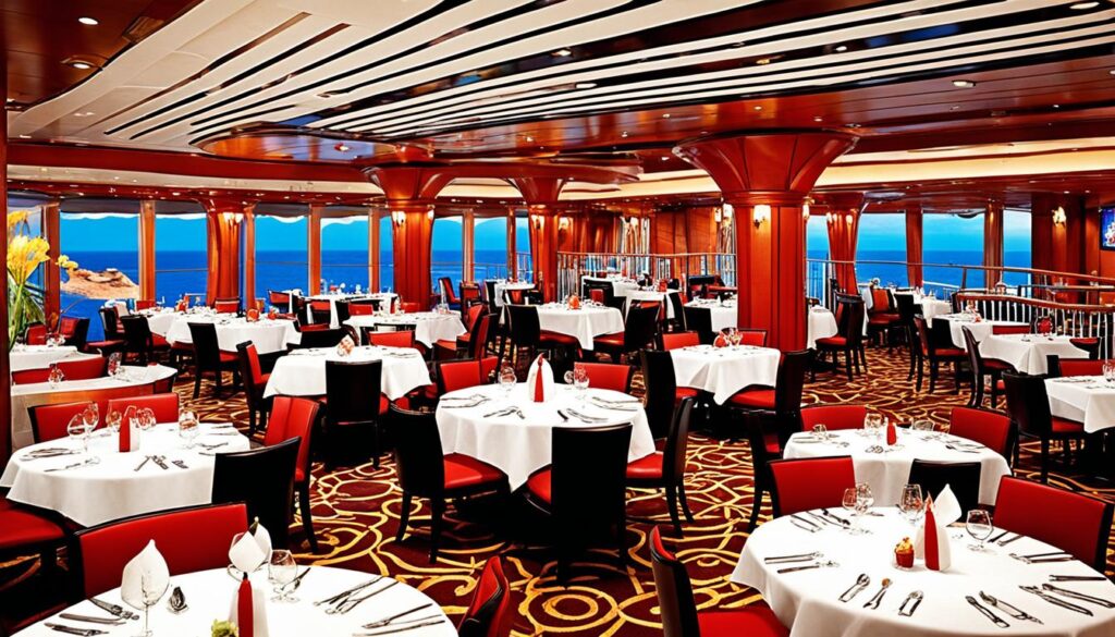 Spezialitätenrestaurants auf der Norwegian Sun