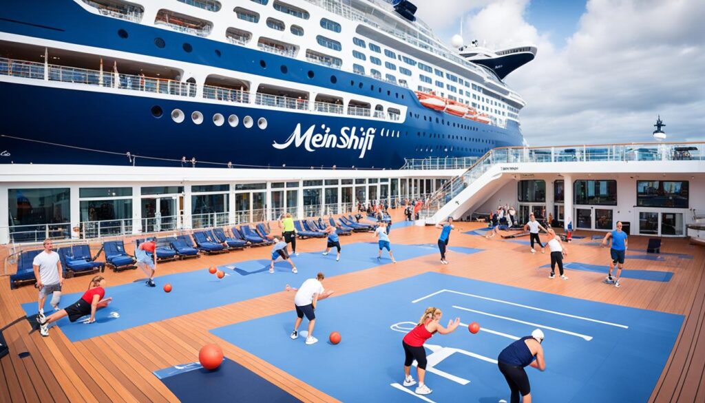 Sportangebote auf Mein Schiff 4