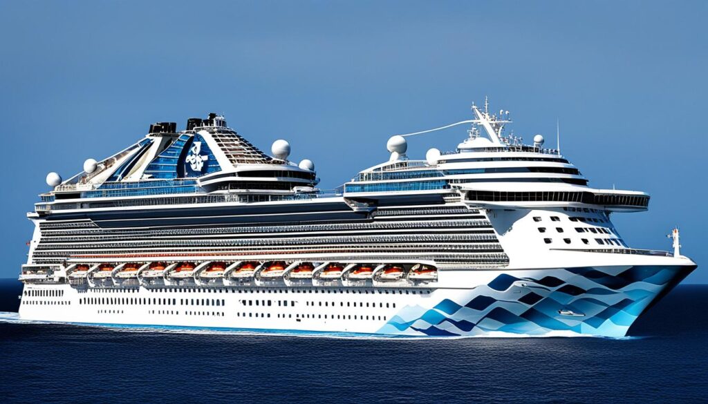 Umweltfreundliche Antriebe der Diamond Princess