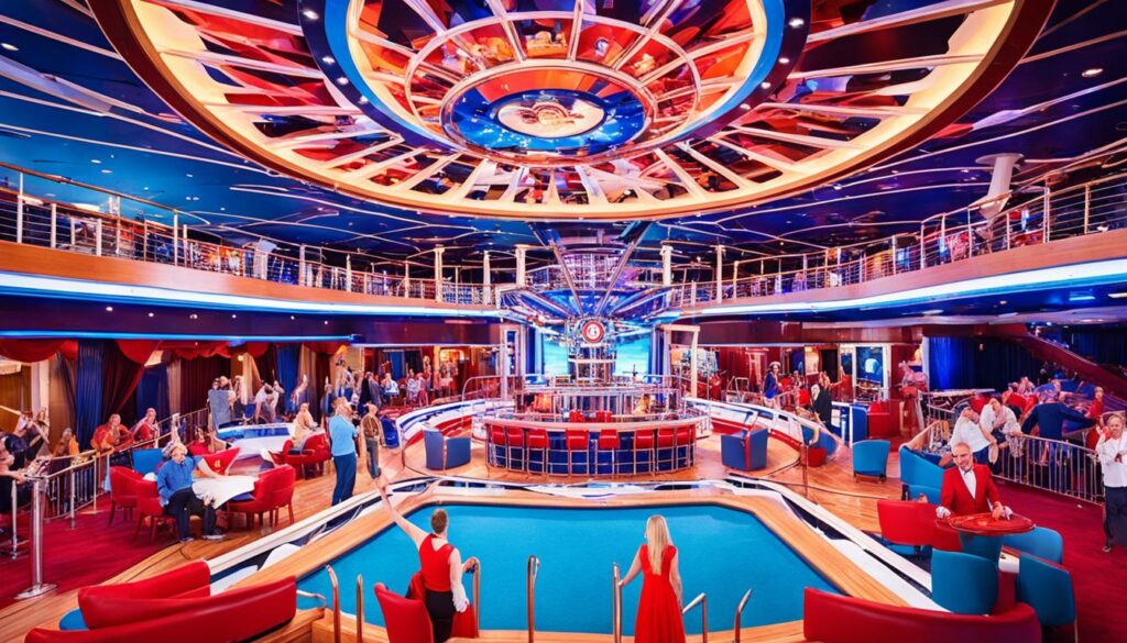 Unterhaltungsprogramm auf der Carnival Legend