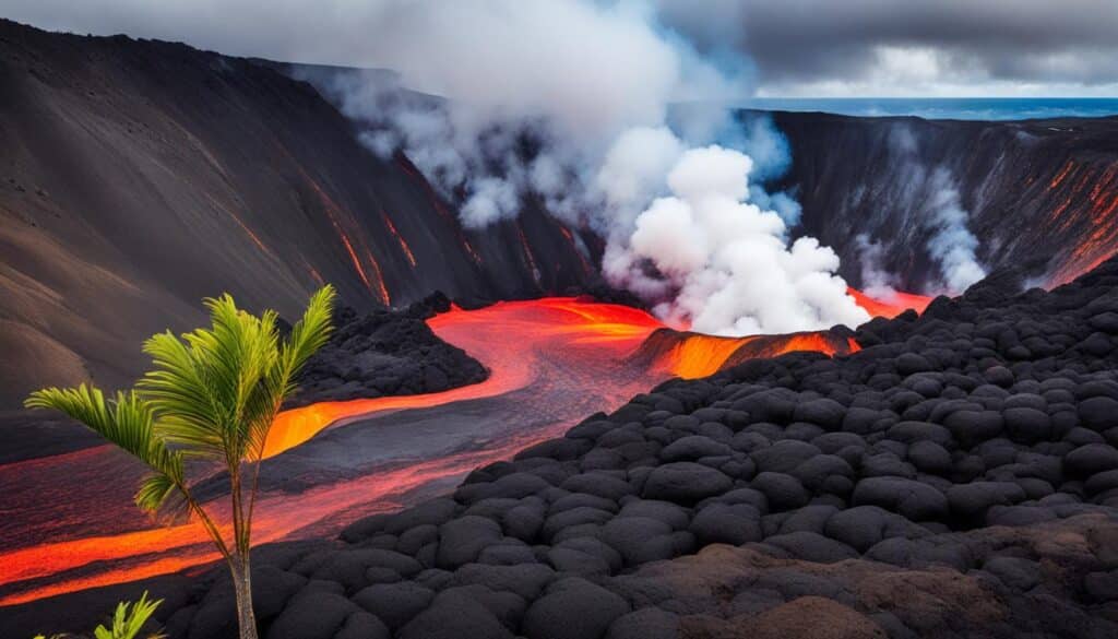 Vulkanlandschaften Hawaii