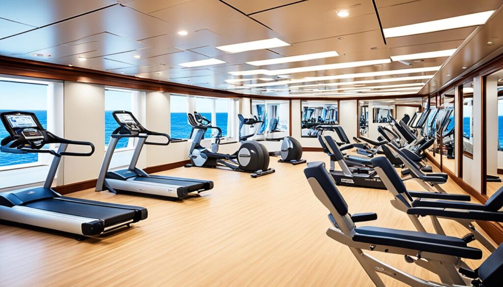 Wellness und Sport auf der Island Princess